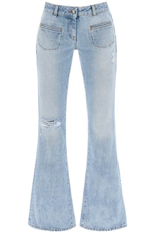  Palm angels low-rise waist bootcut jeans