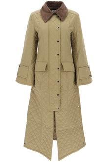  By malene birger pinelope quilted trench coat