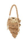L'alingi "handbag in tulip shell design made of r