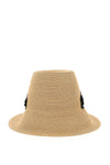 Roger vivier straw hat with broche vivier buckle