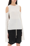 Rick owens sweater with cut-out shoulders