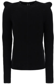  Rick owens pointy shoulders cashmere sweater