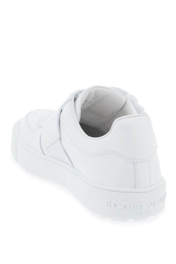 Roger vivier very vivier sneakers with strass buckle