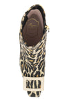 Roger vivier leopard jacquard 'belle vivier' chelsea boots