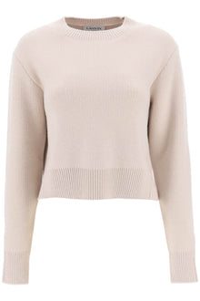  Lanvin cropped wool and cashmere sweater