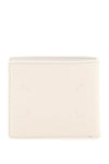 Maison margiela grained leather bi-fold wallet