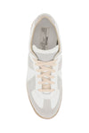 Maison margiela vintage nappa and suede replica sneakers in