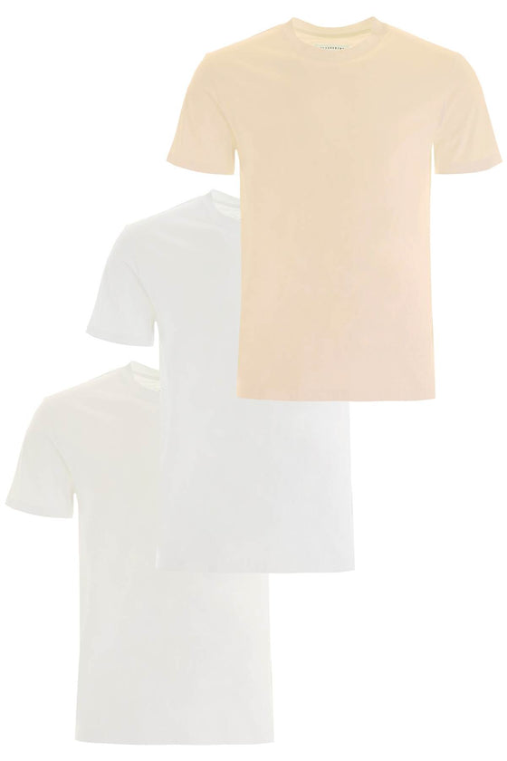 Maison margiela tripack cotton t-shirt