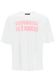  Dsquared2 skater fit printed t-shirt