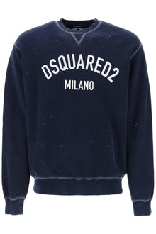  Dsquared2 "used effect cool fit sweatshirt