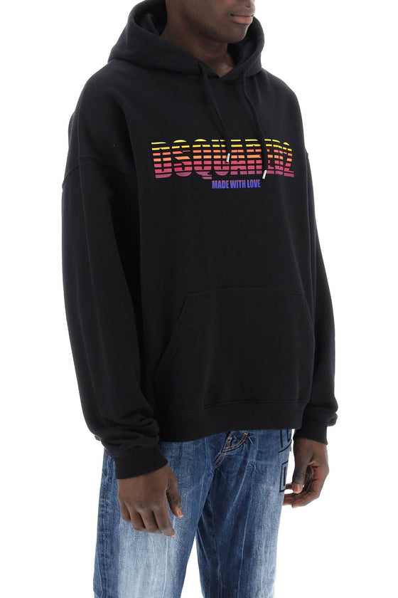 Dsquared2 loose fit hoodie