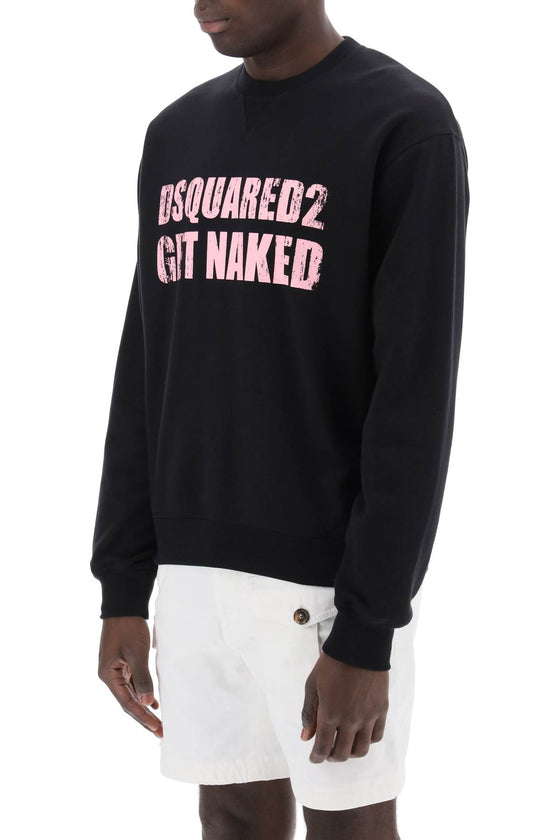 Dsquared2 cool fit printed sweatshirt