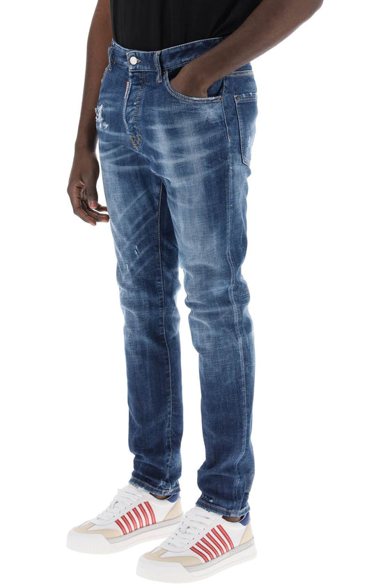 Dsquared2 "dark 70's wash cool guy jeans