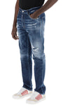 Dsquared2 destroyed denim jeans in 642 style