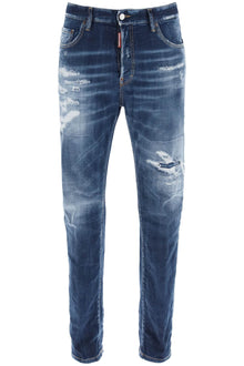  Dsquared2 destroyed denim jeans in 642 style