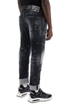 Dsquared2 black ripped wash big brother jeans for men