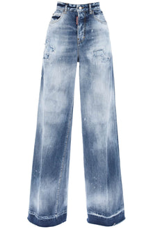  Dsquared2 traveller jeans in light everglades wash
