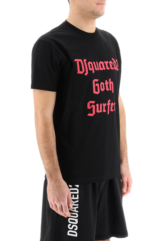 Dsquared2 'd2 goth surfer' t-shirt