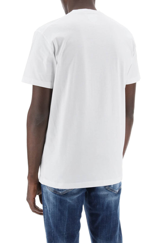 Dsquared2 t-shirt cool fit con stampa d2