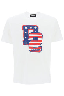  Dsquared2 t-shirt cool fit con stampa d2