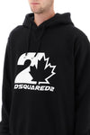 Dsquared2 printed hoodie