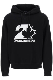  Dsquared2 printed hoodie