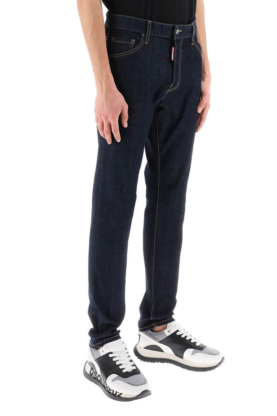 Dsquared2 cool guy jeans in dark rinse wash
