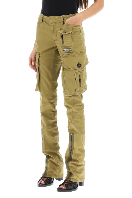 Dsquared2 'flare sexy cargo' pants