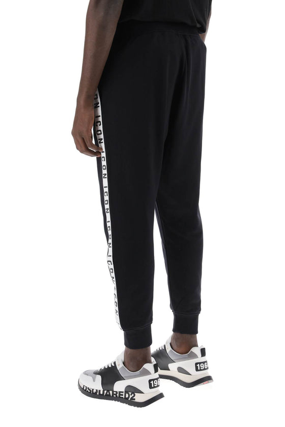 Dsquared2 dan joggers with icon bands