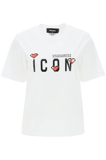  Dsquared2 'icon game lover' t-shirt