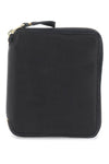 Comme des garcons wallet washed leather zip-around wallet