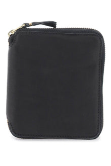  Comme des garcons wallet washed leather zip-around wallet