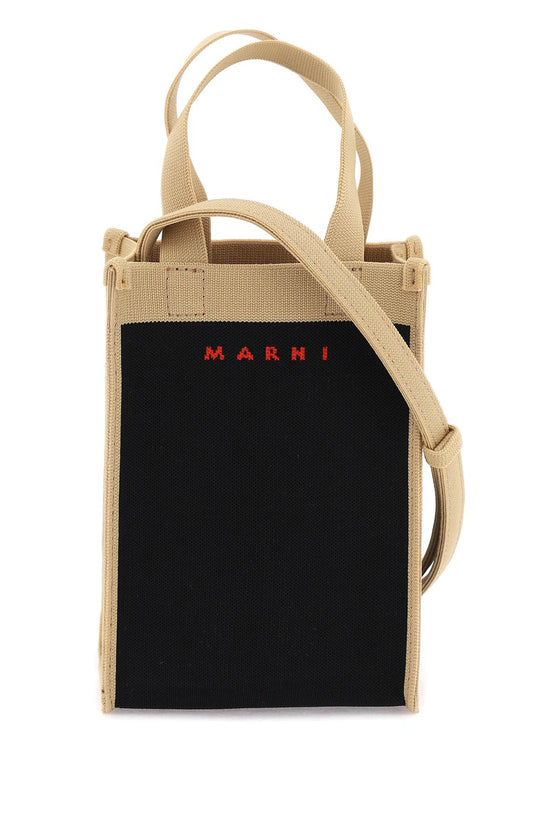 Marni canvas crossbody bag
