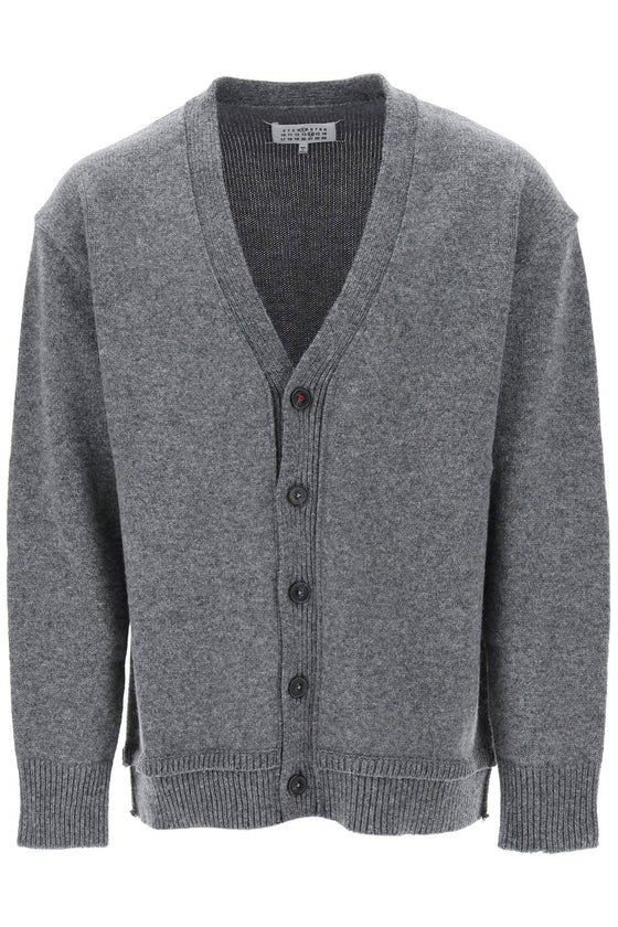 Maison margiela cardigan with elbow patches
