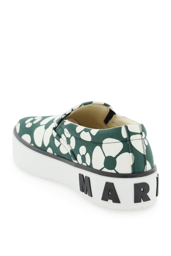 Marni x carhartt slip-on sneakers
