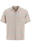 Portuguese flannel cotton viscose 'resort' short sleeve shirt