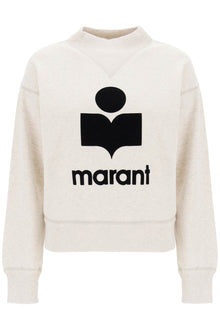  Isabel marant etoile moby sweatshirt with flocked logo