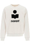 Marant mikoy flocked logo sweatshirt