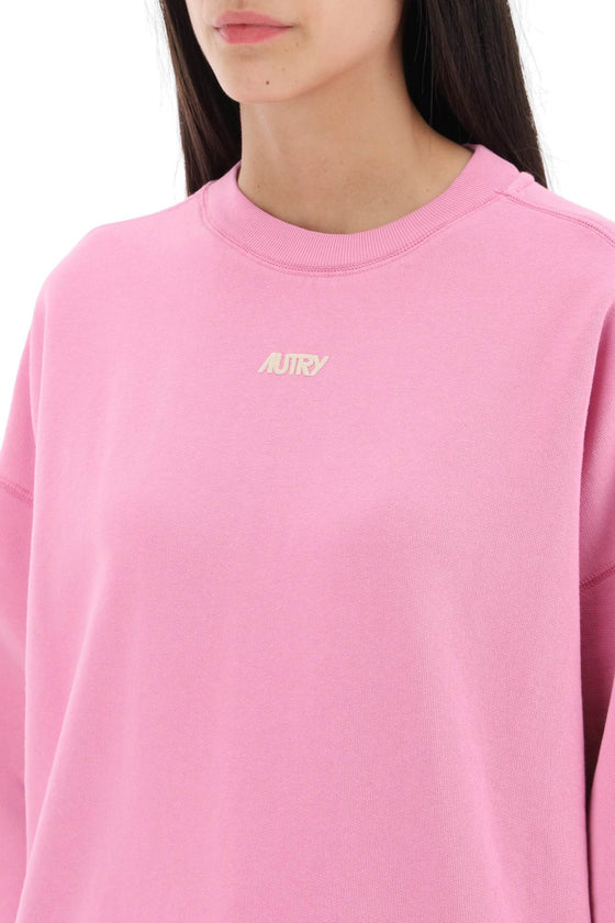Autry crew-neck sweatshirt with logo print