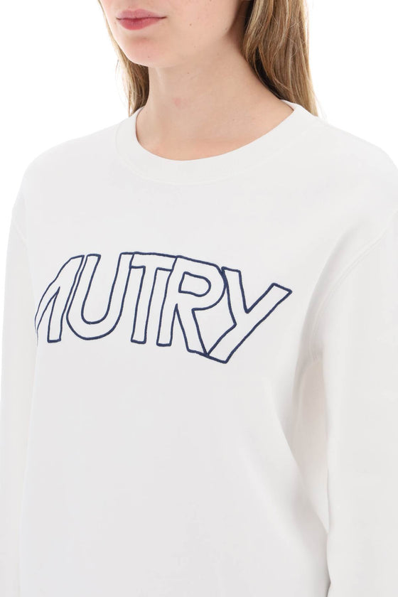 Autry embroidered logo sweatshirt