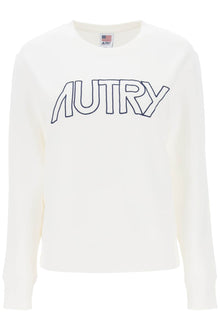  Autry embroidered logo sweatshirt