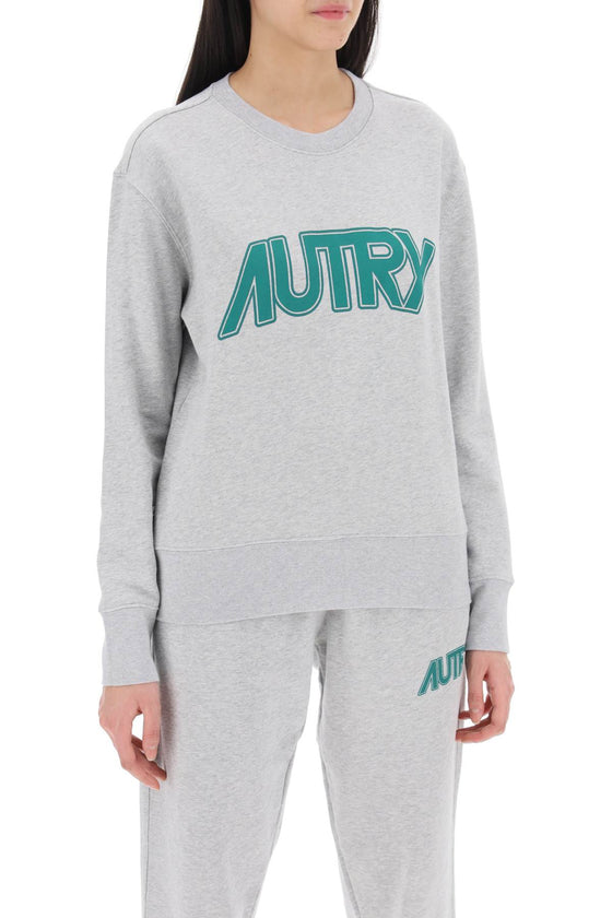Autry sweatshirt with maxi logo print