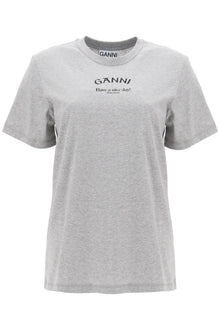  Ganni t-shirt with logo print