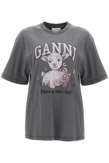  Ganni t-shirt with graphic print