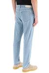 Agnona five-pocket soft denim jeans