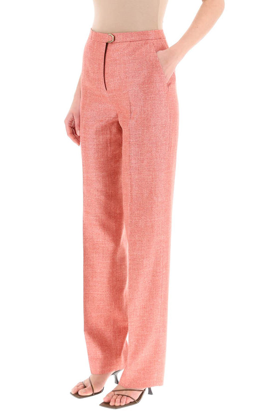 Agnona silk*** wool and linen trousers