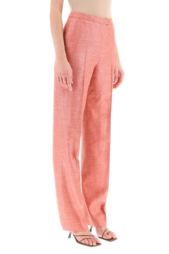 Agnona silk*** wool and linen trousers