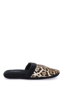  Dolce & gabbana 'leopardo' terry slippers