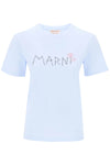 Marni hand-embroidered logo t-shirt