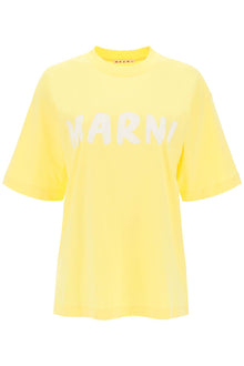  Marni t-shirt with maxi logo print